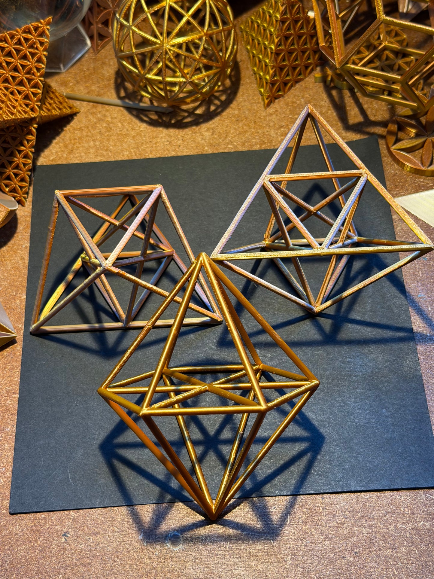 Trinity within 3*3*3 components A,B and C by Tony Burr