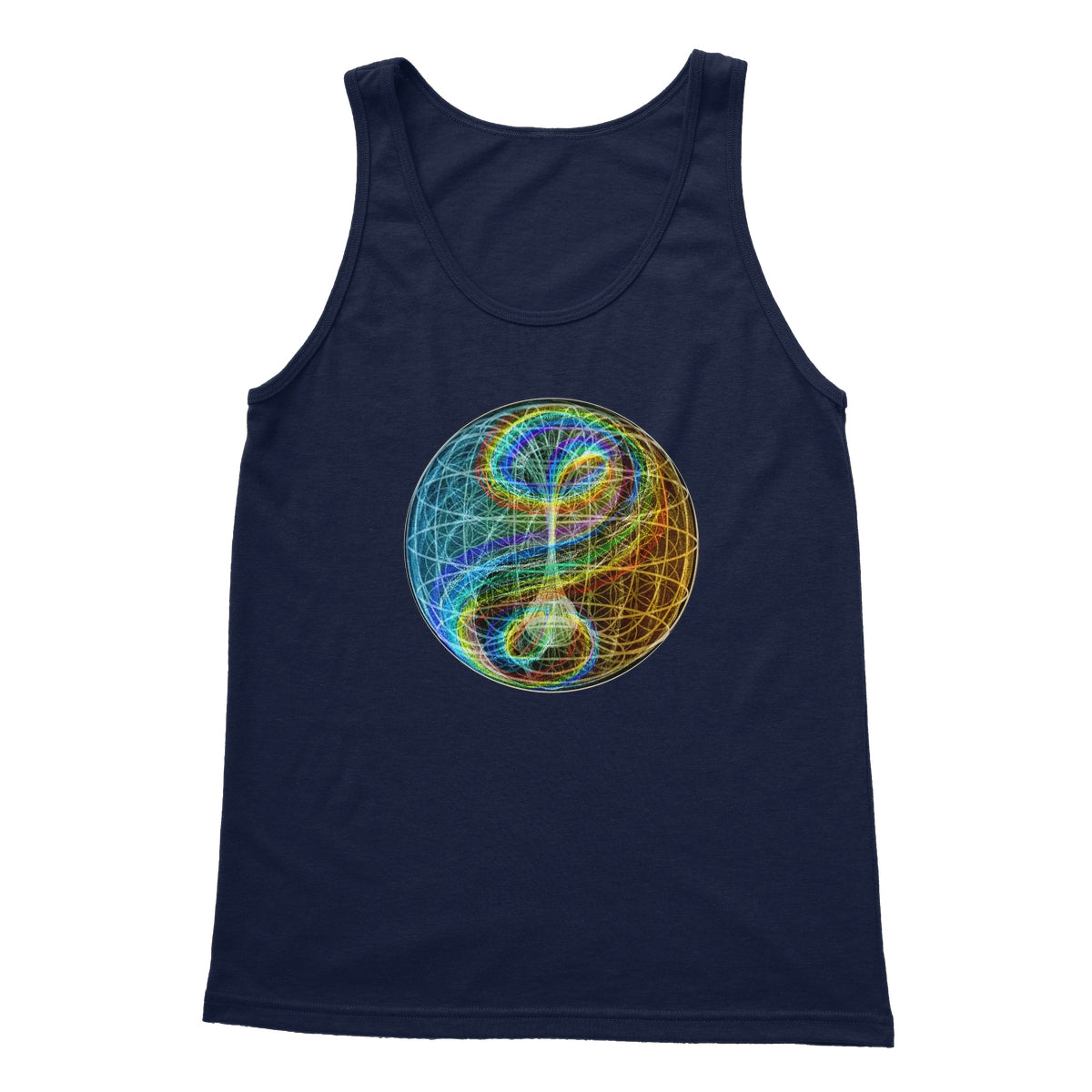 Torus Rainbow Flow Softstyle Tank Top