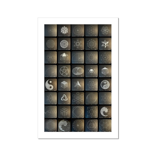 120 Sacred Geometry Artworks Part 1 C-Type Print