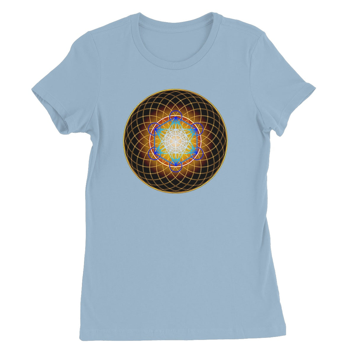 Metatron's Cube inside a New Flower of Life Women's Favourite T-Shirt