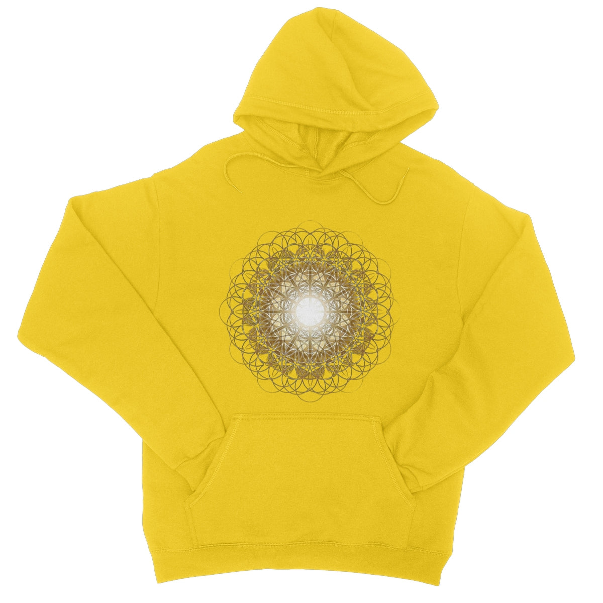 Double Fruit of Life Glow College Hoodie