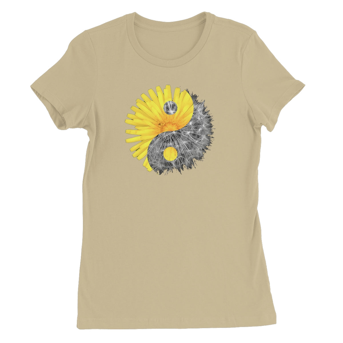 Dandelion Yin Yang  Women's Favourite T-Shirt