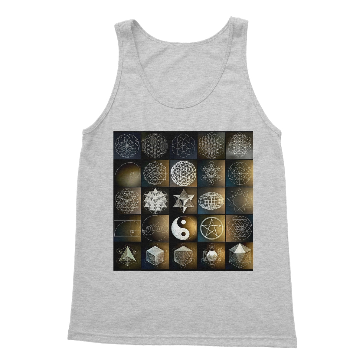 Sacred Geometry Unity Softstyle Tank Top