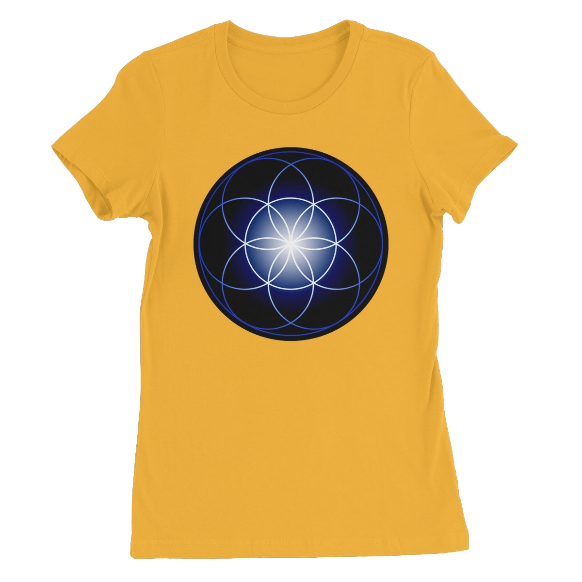 Seed of Life in Blue Women's T-Shirt