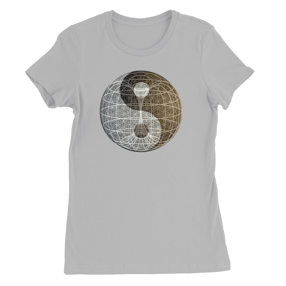 Yin Yang, Torus, Flower of Life, Unity Women's Favourite T-Shirt