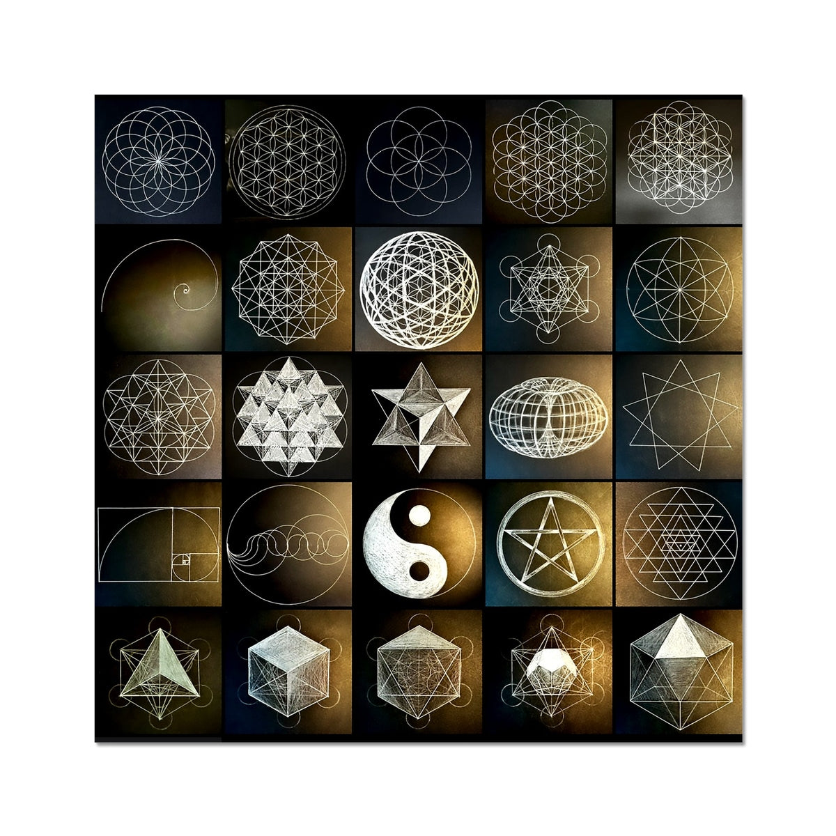 Sacred Geometry Unity C-Type Print