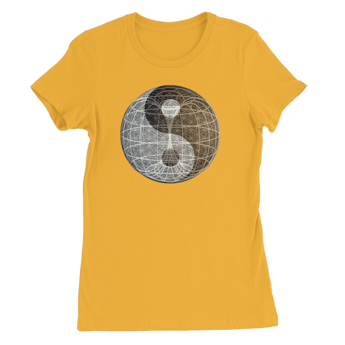 Yin Yang, Torus, Flower of Life, Unity Women's Favourite T-Shirt