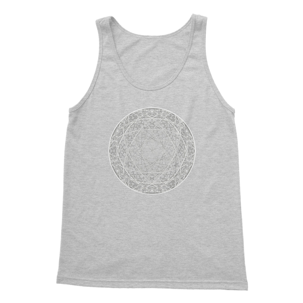 Multidimensional Flower of Life Softstyle Tank Top