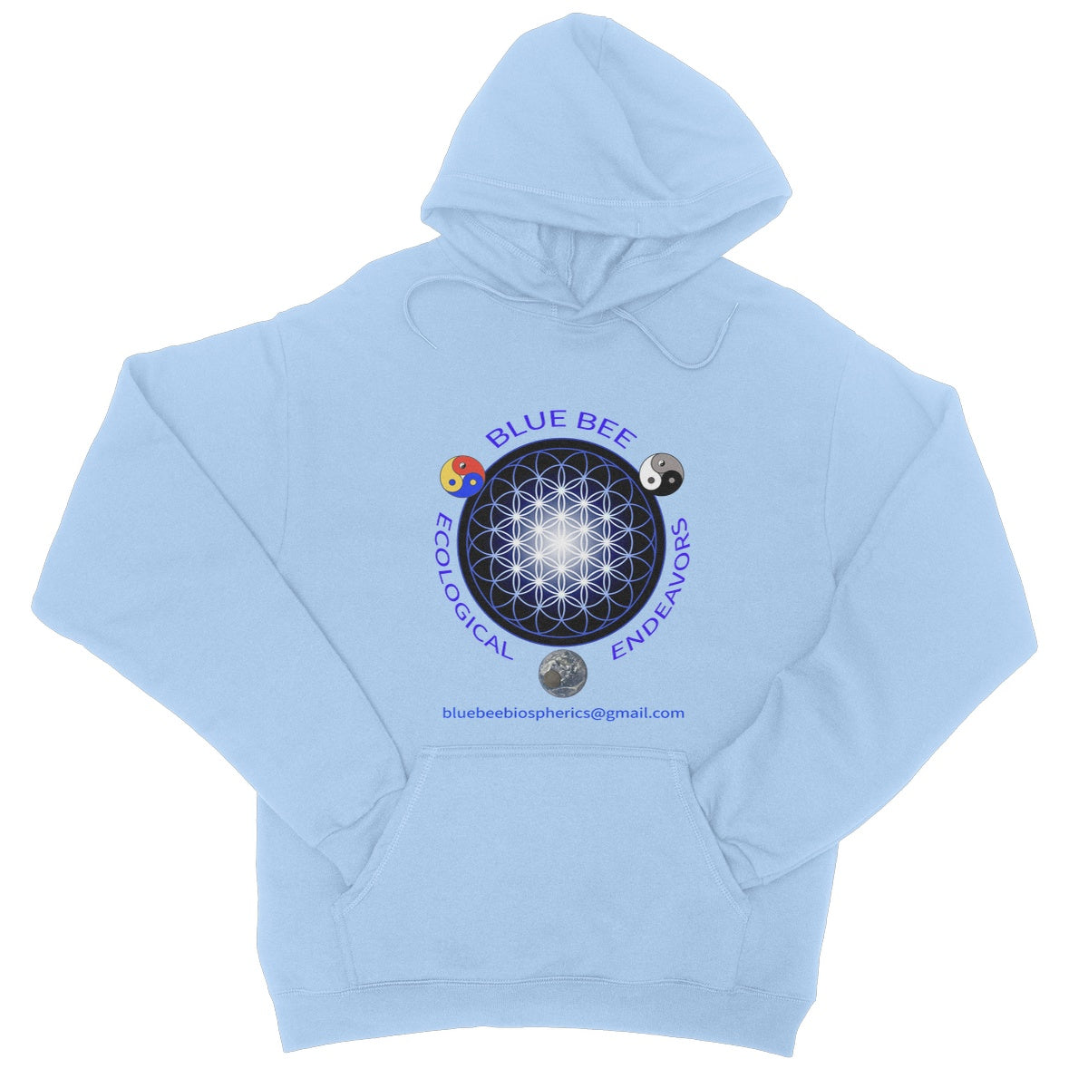 Blue Bee Ecological Endeavors BBEE  College Hoodie