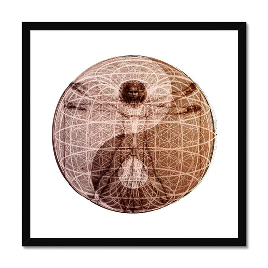 The Sphere of Life Energy Framed & Mounted Print