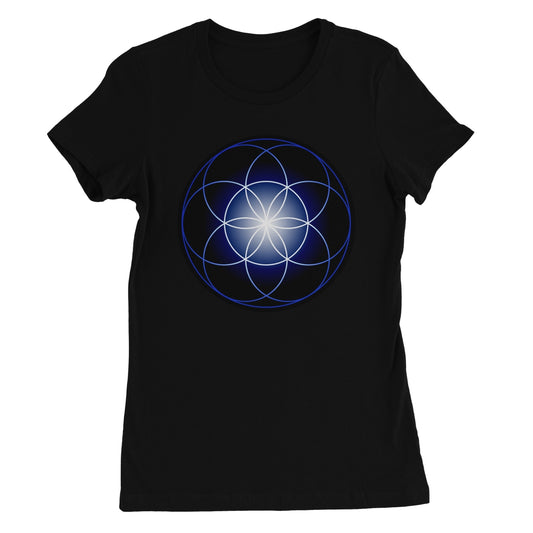 Seed of Life in Blue Women's T-Shirt