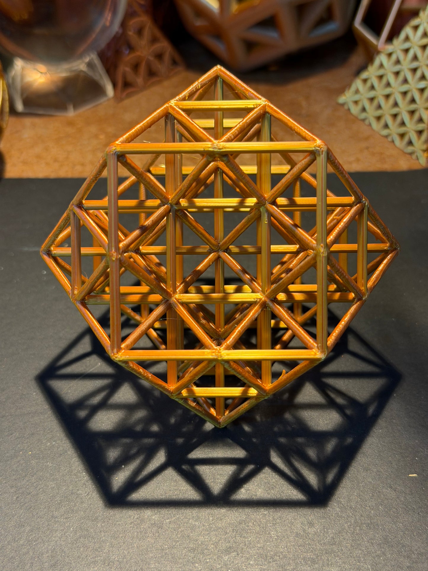 The Vector Equilibrium | 3D Printed Geometric Sculpture - Nature of Flowers