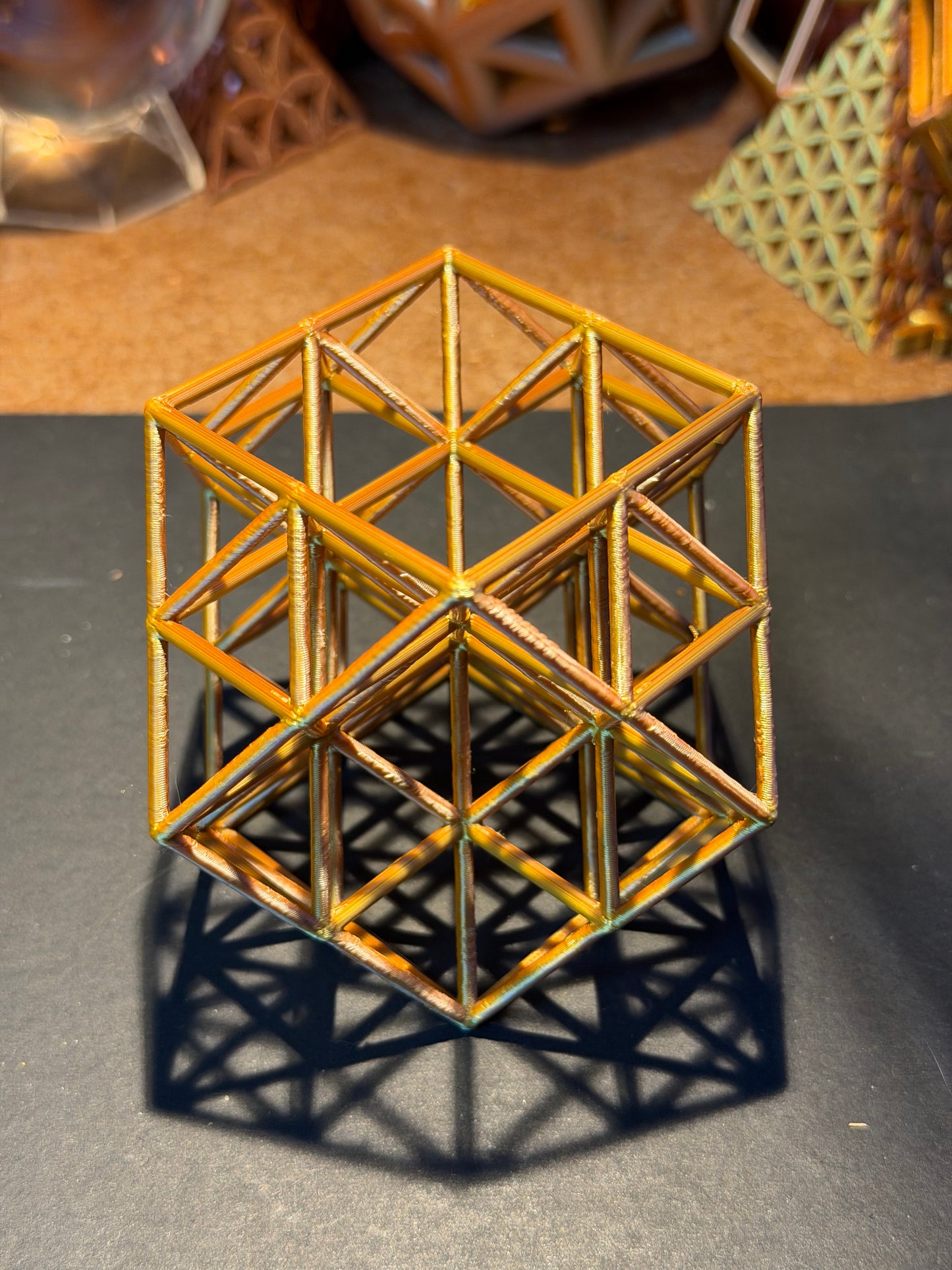 The Vector Equilibrium | 3D Printed Geometric Sculpture - Nature of Flowers