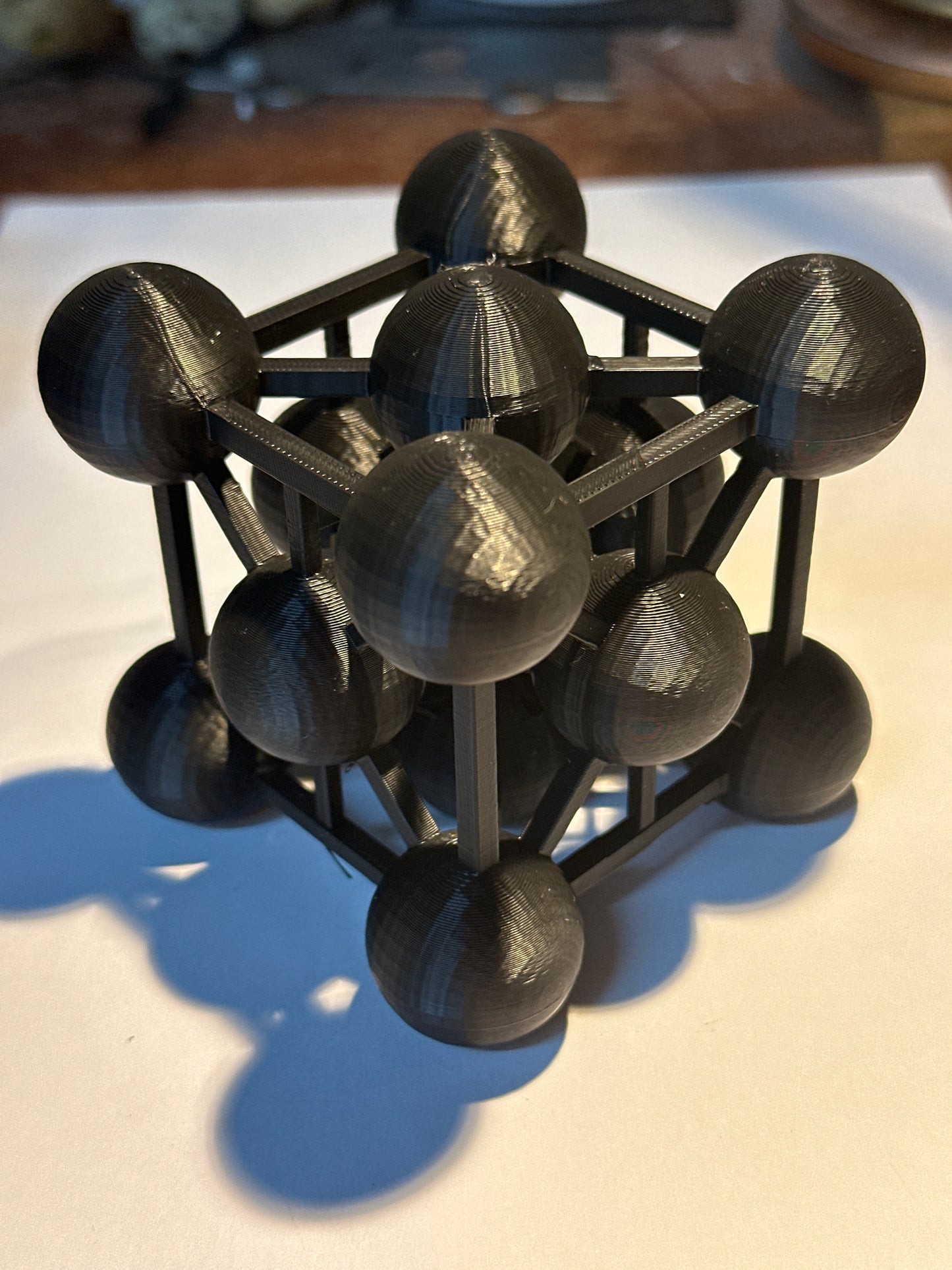 3D Printed Metatron’s Cube