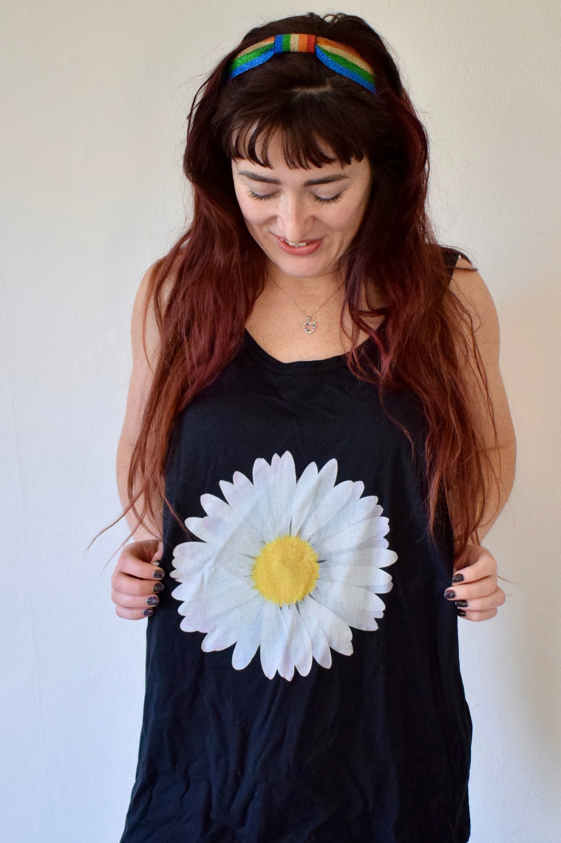 Daisy Softstyle Tank Top - Nature of Flowers