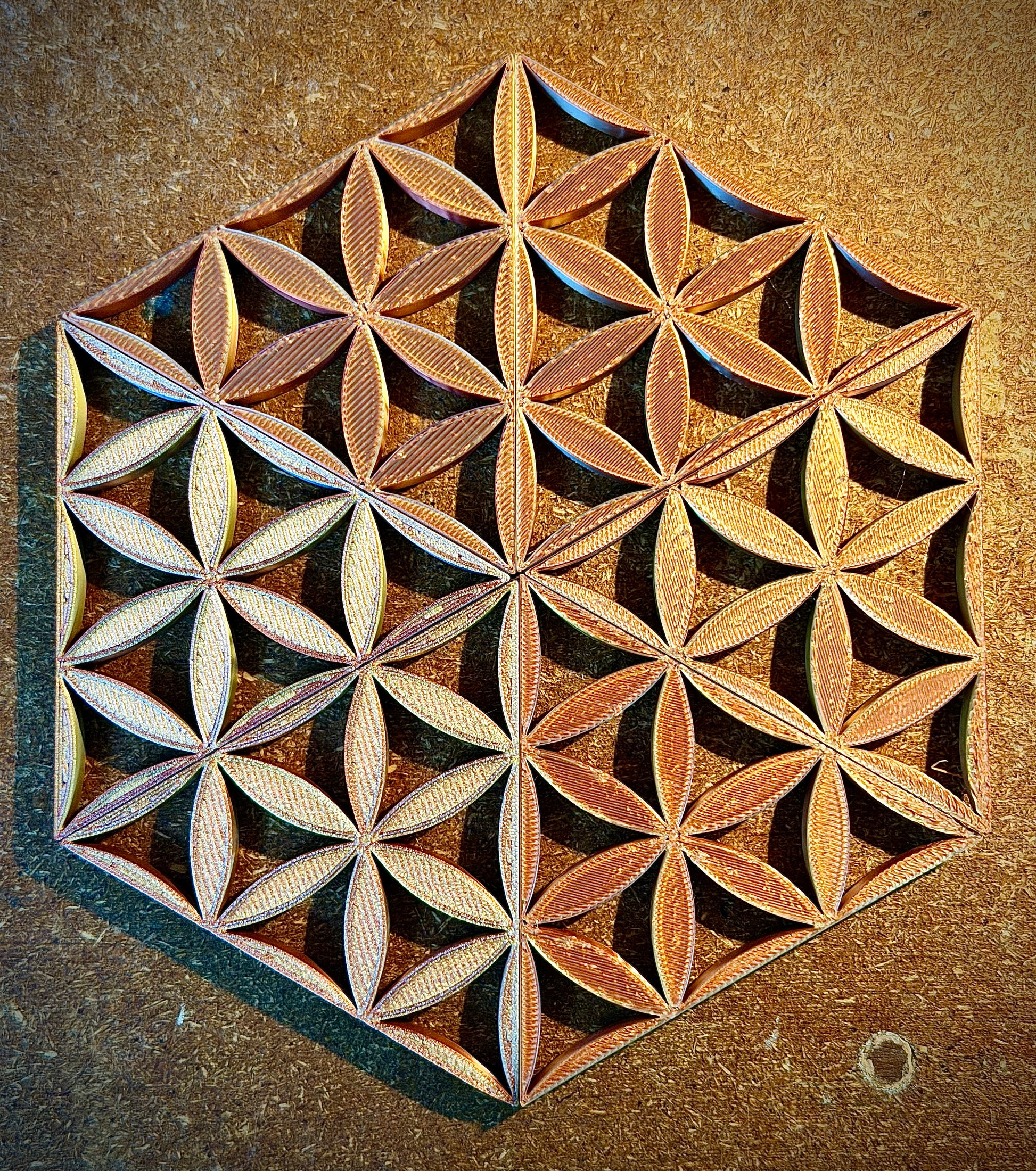 Hexa Zen: Seed of Life Segment Triangles – Set of 6 - Nature of Flowers