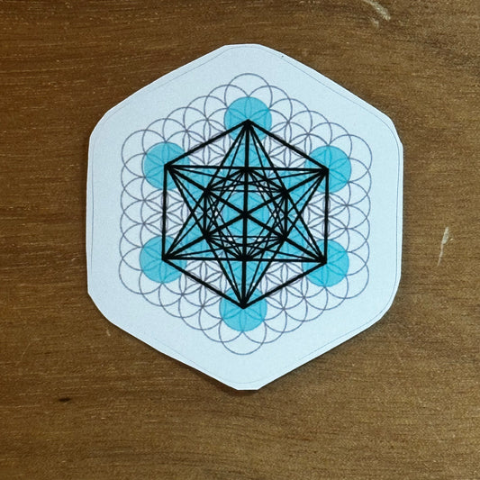 Fruit of Life, Metatron’s Cube Sticker