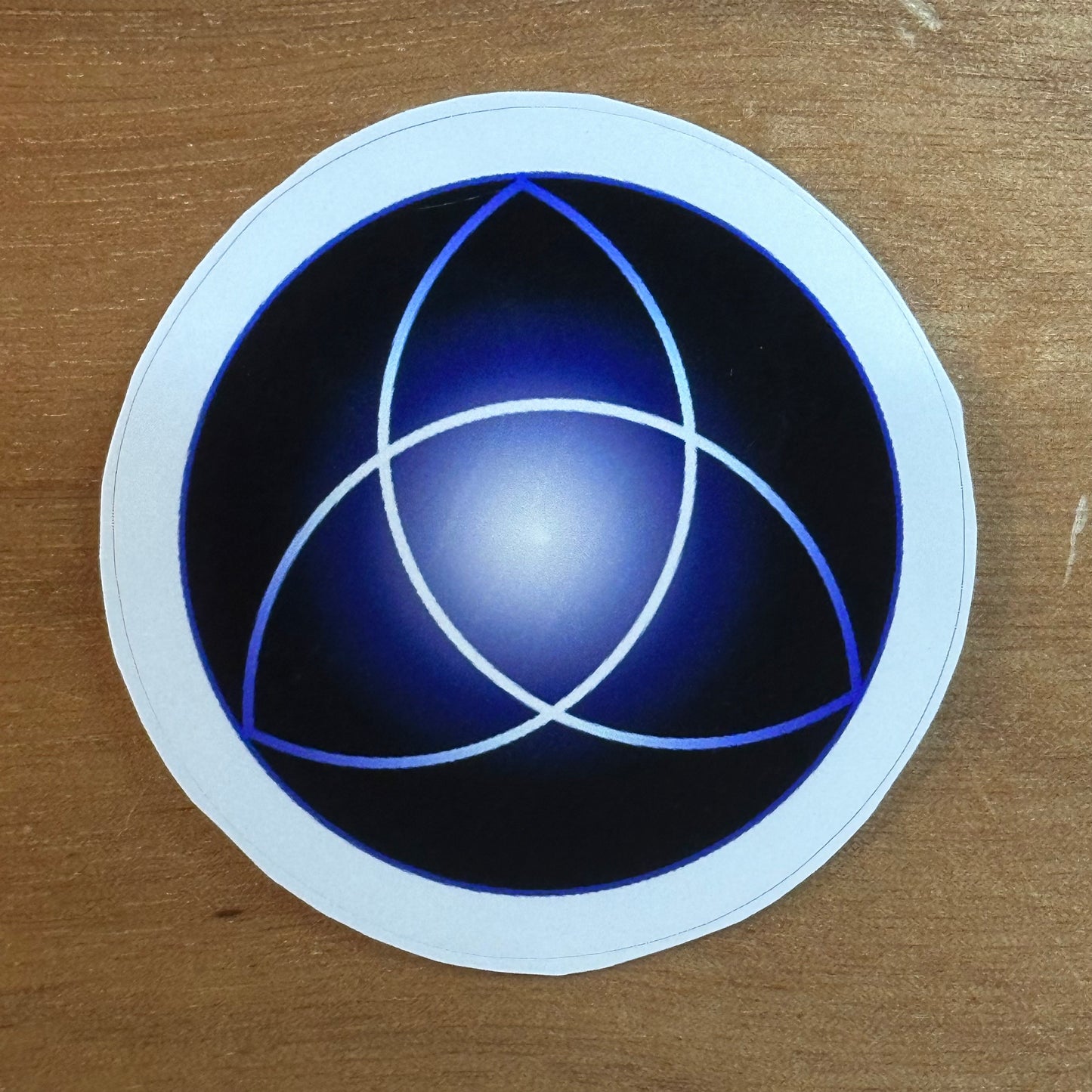 Triquetra in Blue Sticker