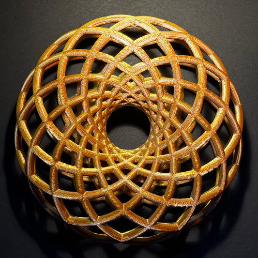 Double Spiral Torus – Dual Flow, Unity & Cosmic Balance