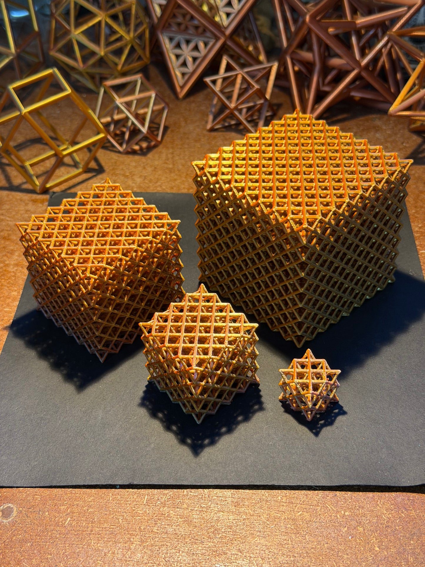 Merkaba and Vector Equilibrium Combined collection 1