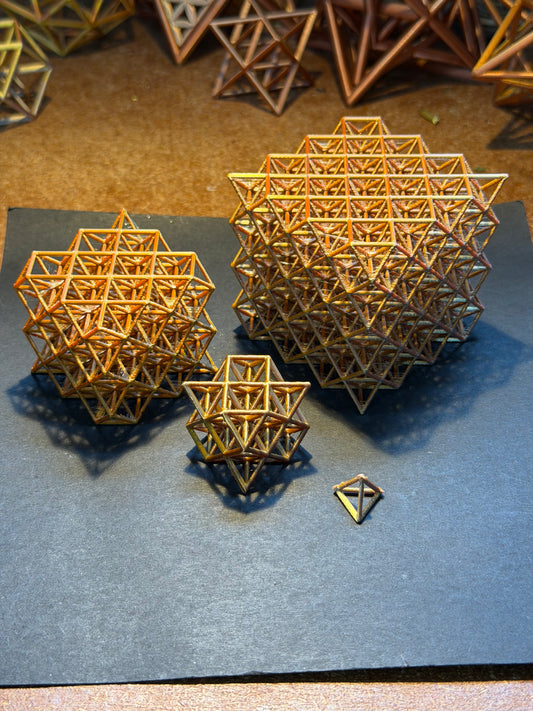 Tetrahedral Matrix Collection at 1.3cm scale
