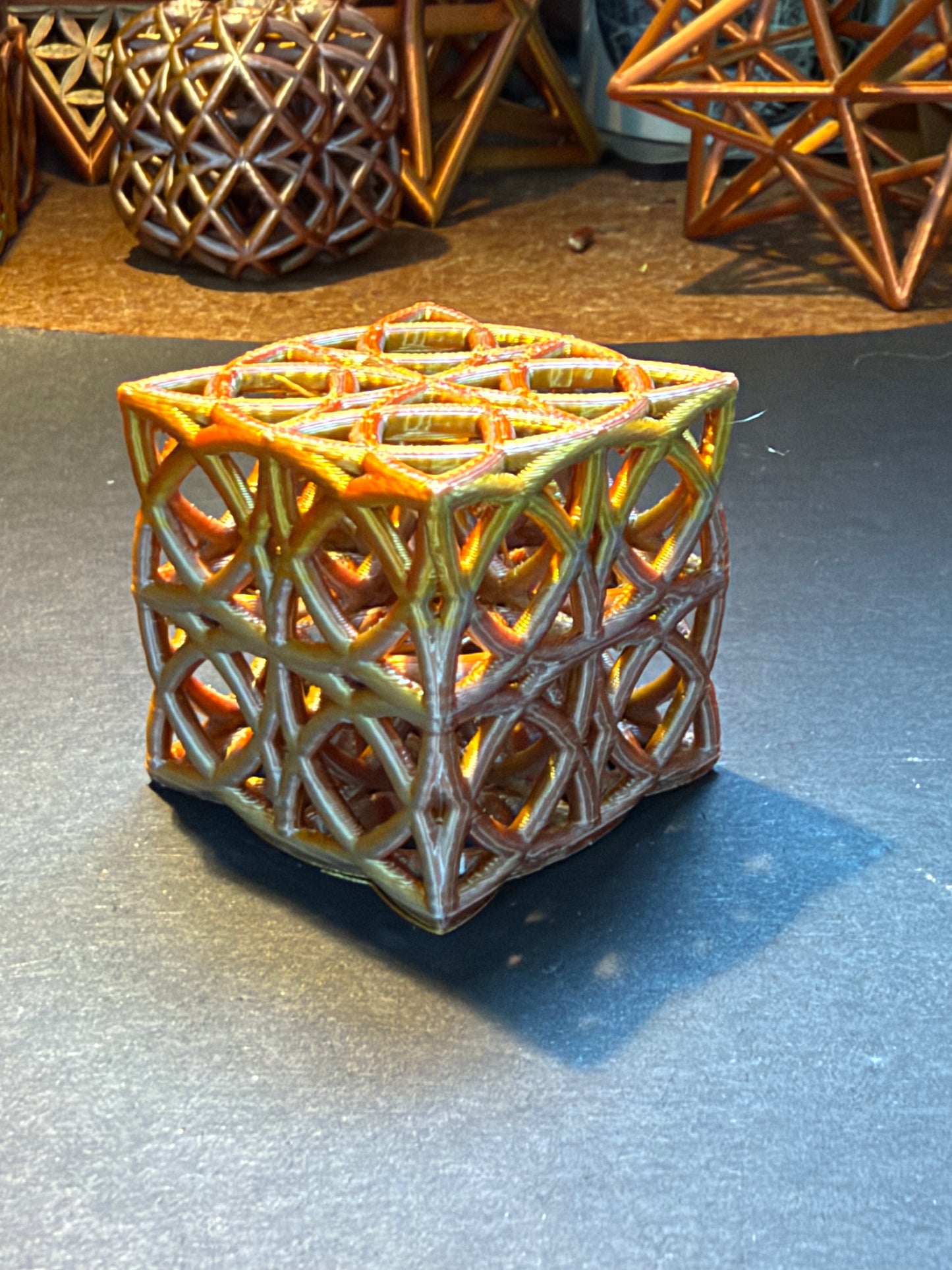 Circle Merkaba and Vector Equilibrium Combined