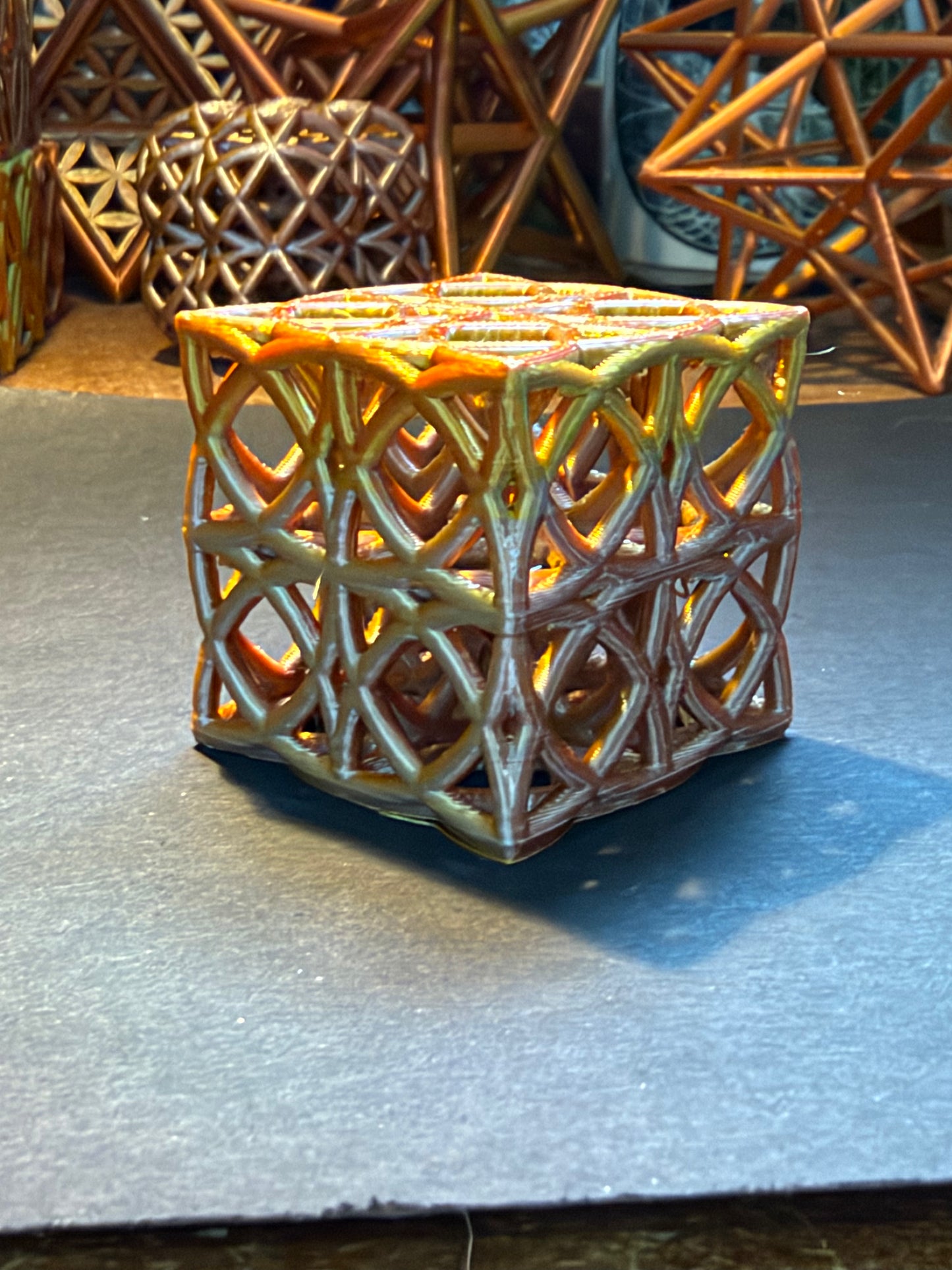 Circle Merkaba and Vector Equilibrium Combined