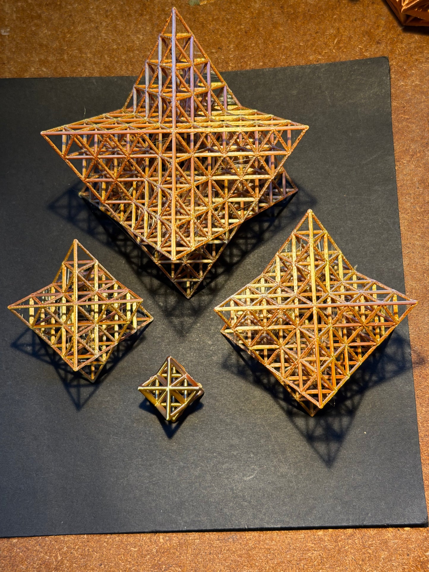 Merkaba collection 2  at 1.3cm scale