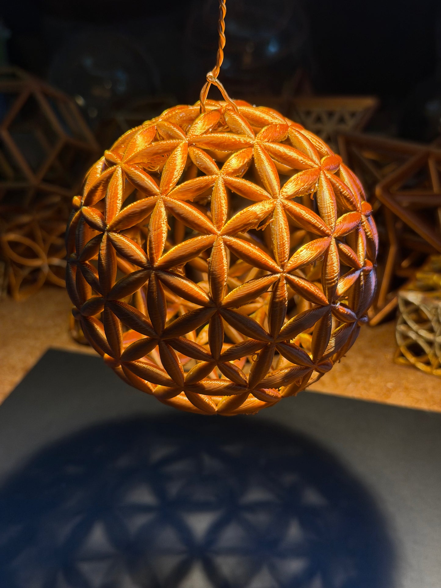 A sphere of sacred geometry