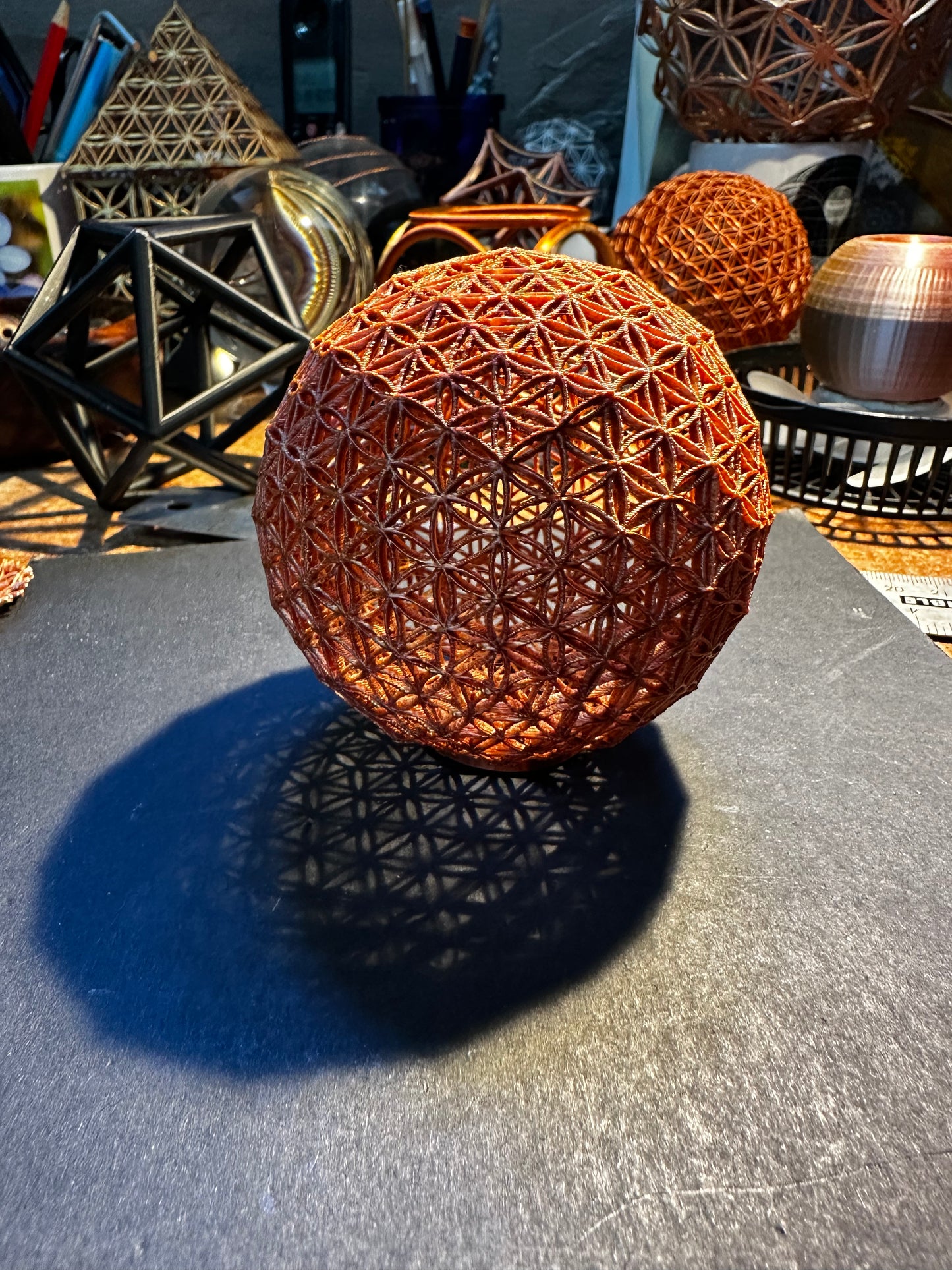 Flower of Life Sphere – Sacred Geometry in Three Dimensions