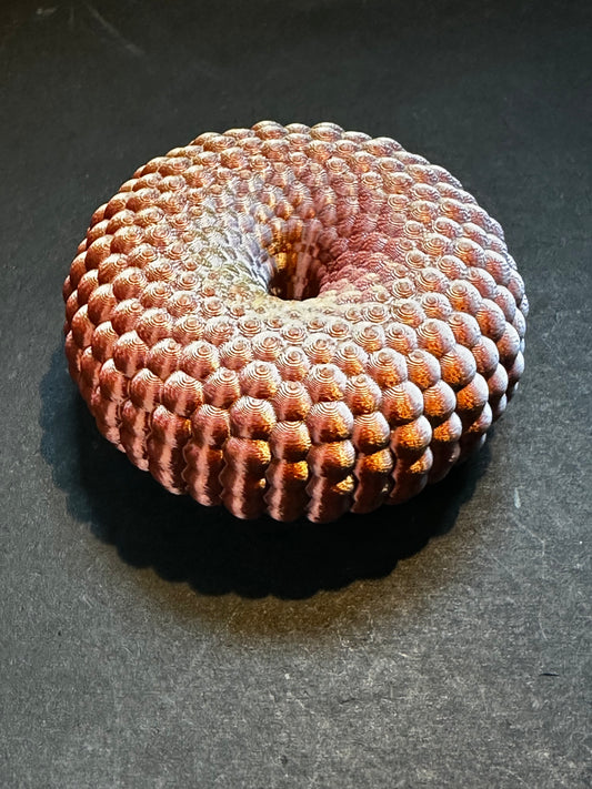 Textured Torus Sculpture – The Flow of Infinite Energy
