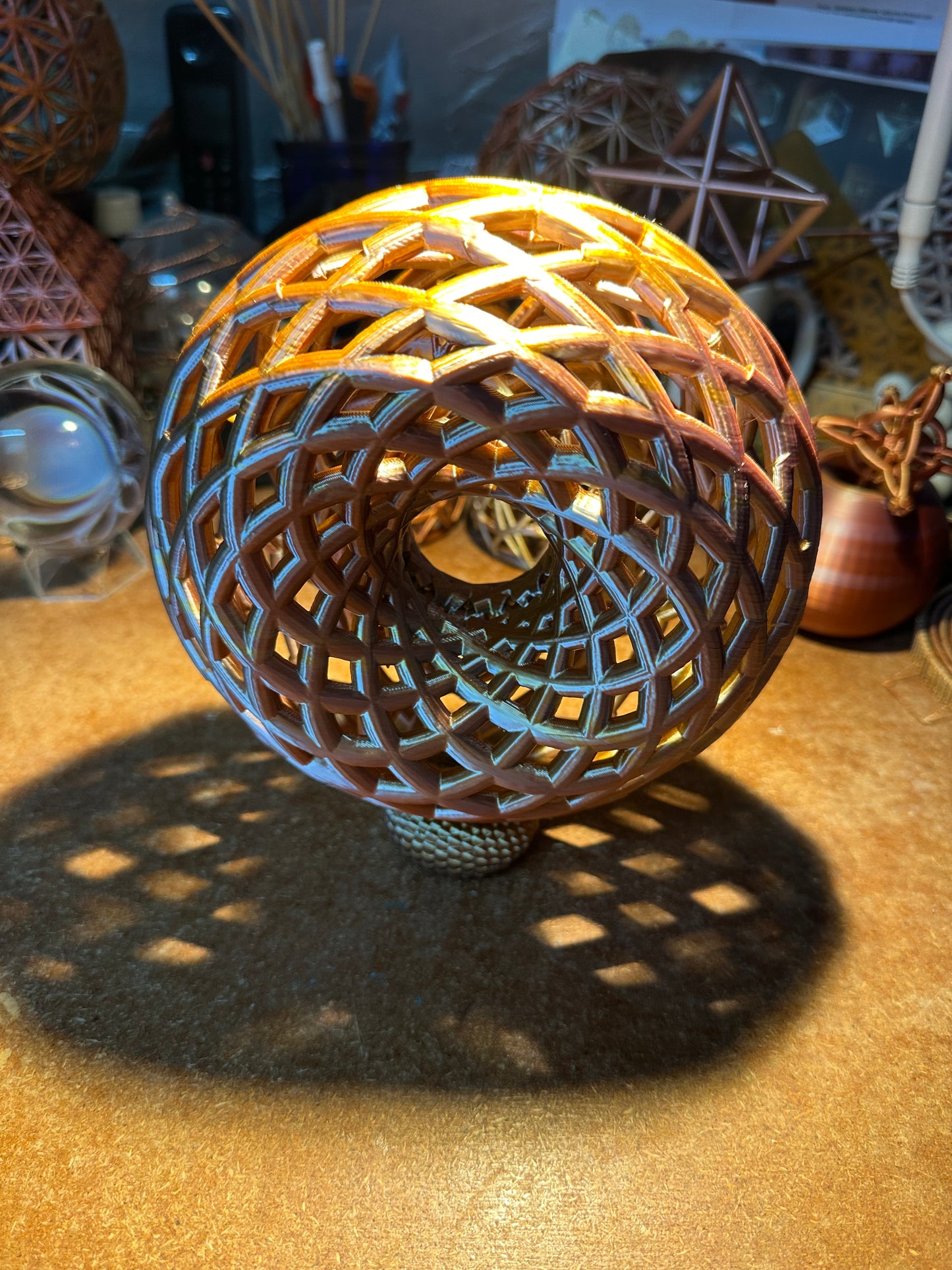 Double Rodin Coil Style Torus – Large 170 mm Edition - Nature of Flowers
