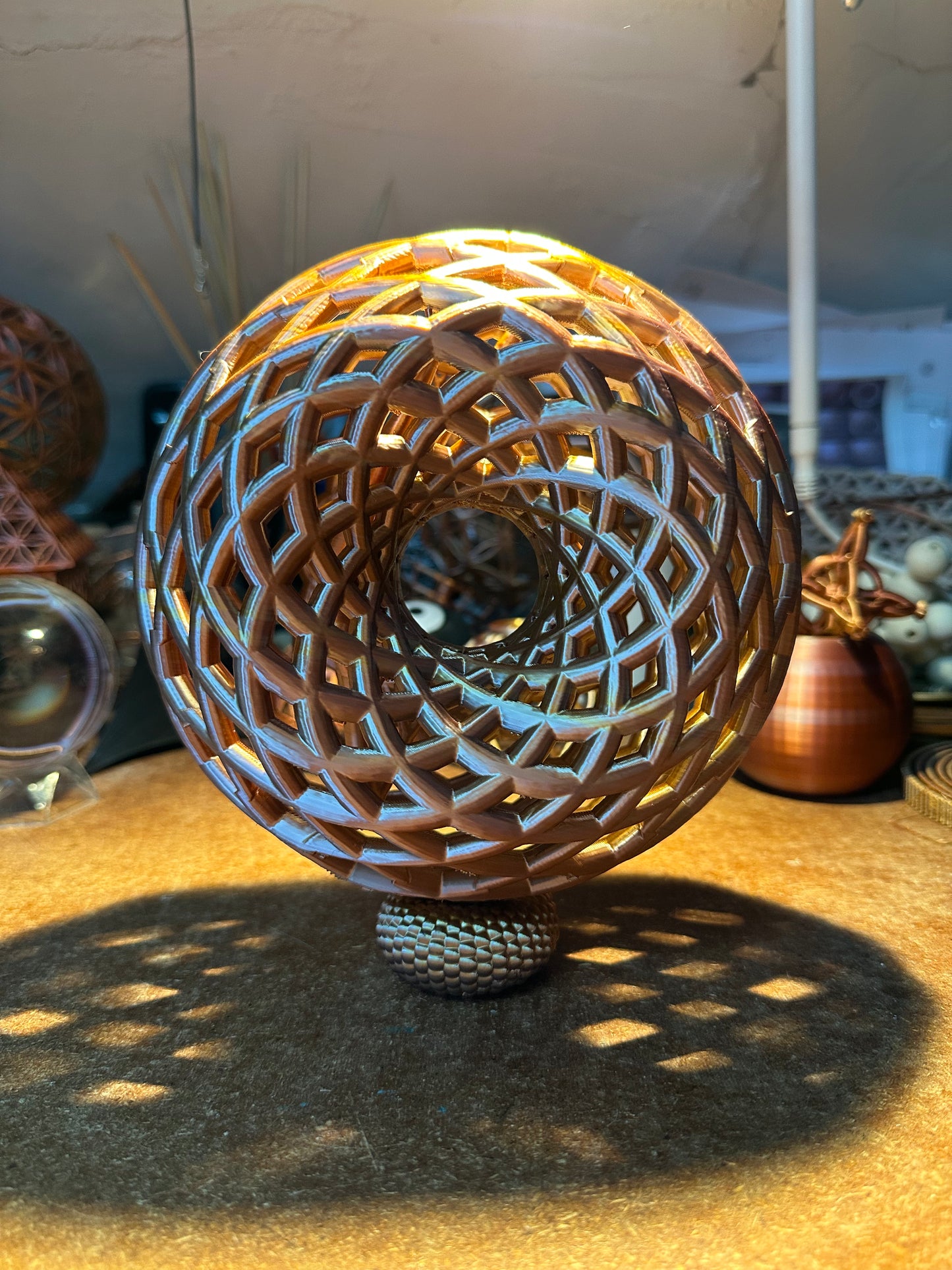 Double Rodin Coil Style Torus – Large 170 mm Edition - Nature of Flowers
