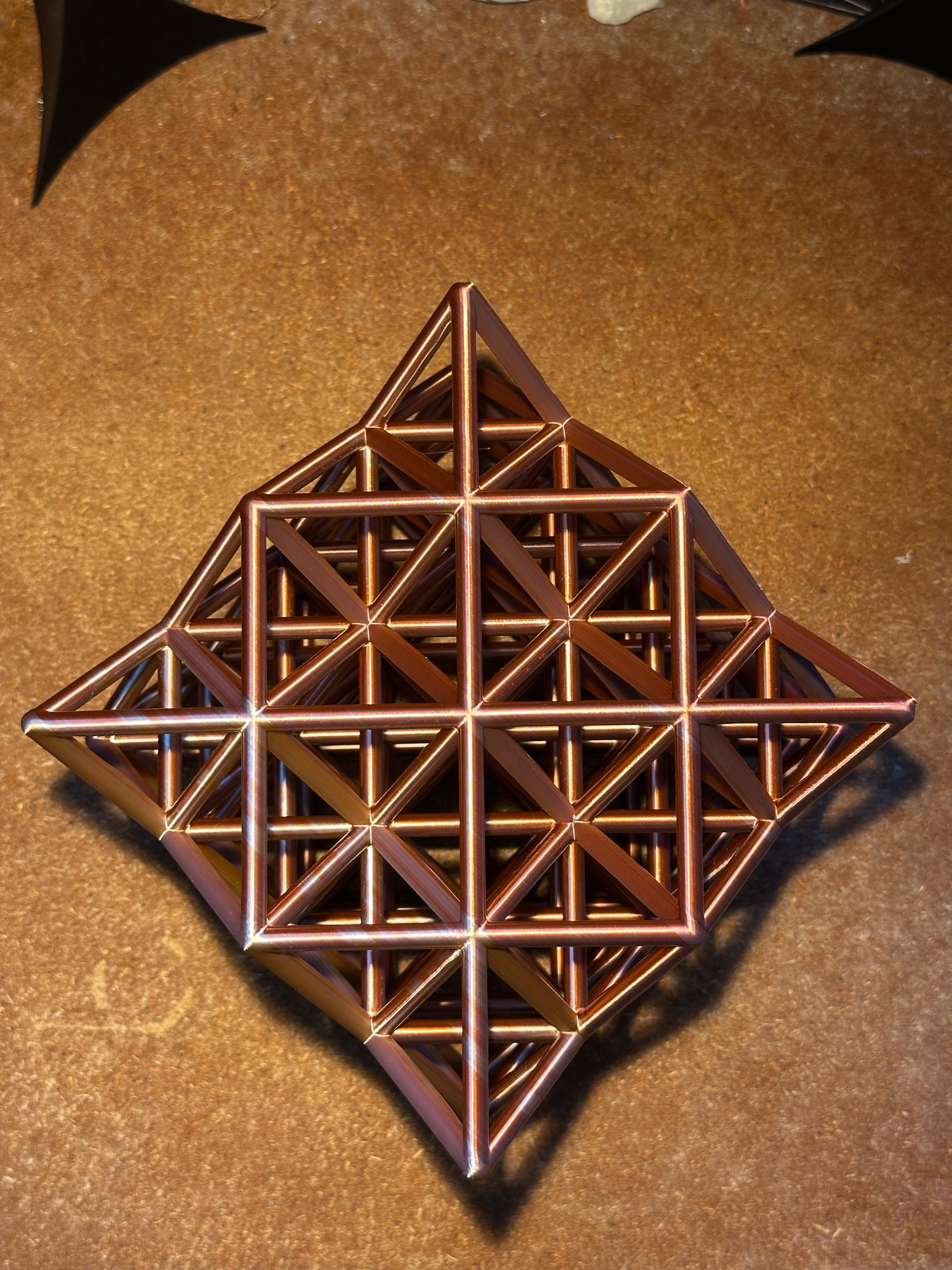 64 Star Tetrahedron, Large 150mm Edition - Sacred Geometry of Energy, Manifestation & Universal Structure - Nature of Flowers