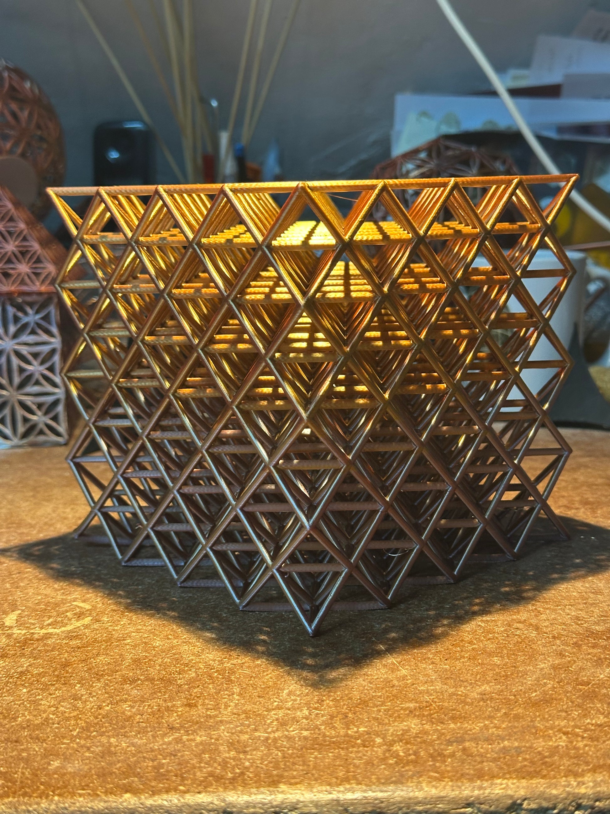 512 Star Tetrahedron – Large 152 mm Edition Advanced Sacred Geometry of Creation, Expansion & Infinite Energy - Nature of Flowers