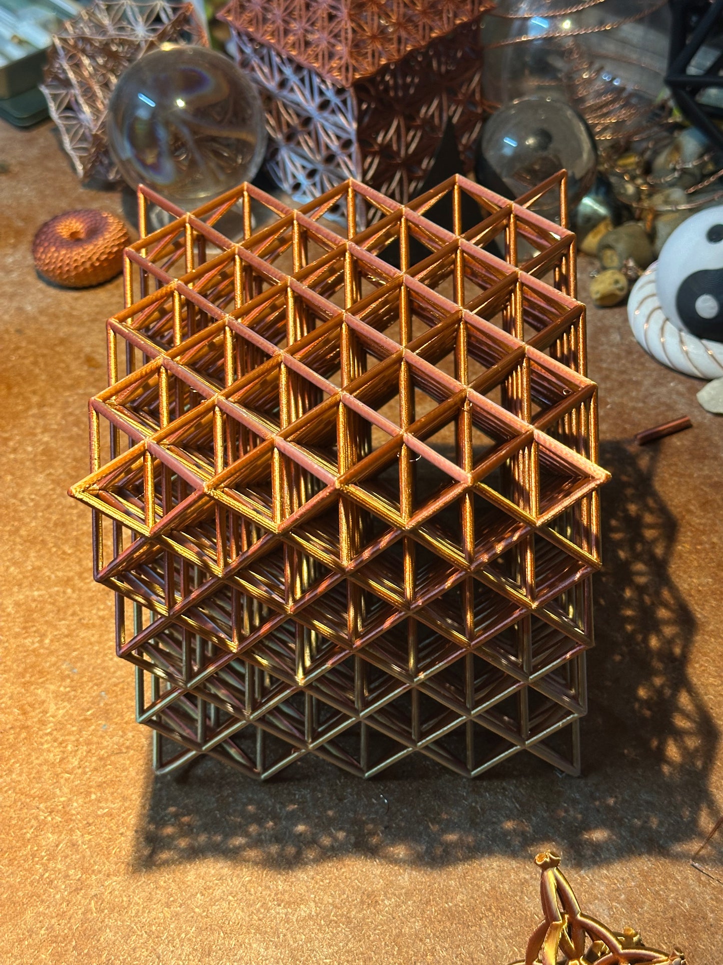 512 Star Tetrahedron – Large 152 mm Edition Advanced Sacred Geometry of Creation, Expansion & Infinite Energy - Nature of Flowers