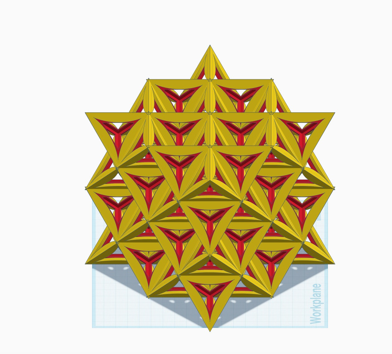 64 Star Tetrahedron – Open-Frame Sacred Geometry Structure - Nature of Flowers