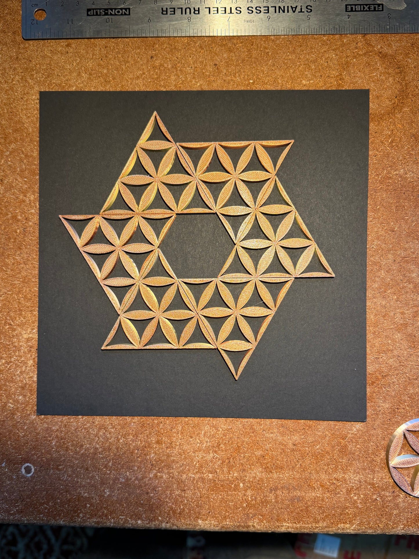 Flower of Life Segment Triangles – Modular Sacred Geometry Panels
Set of 6