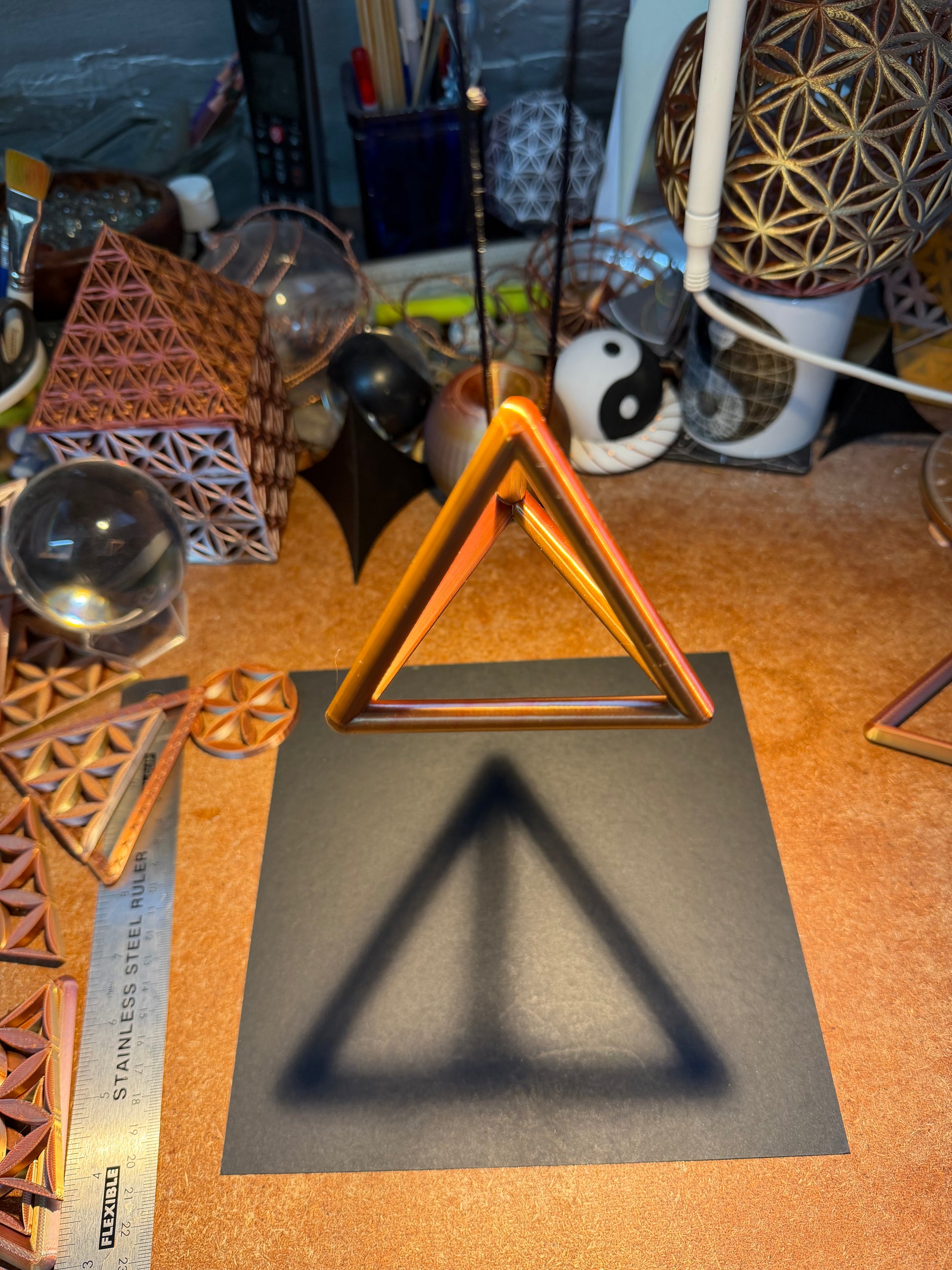 The Fundamental Tetrahedron: 97mm Edition - Nature of Flowers