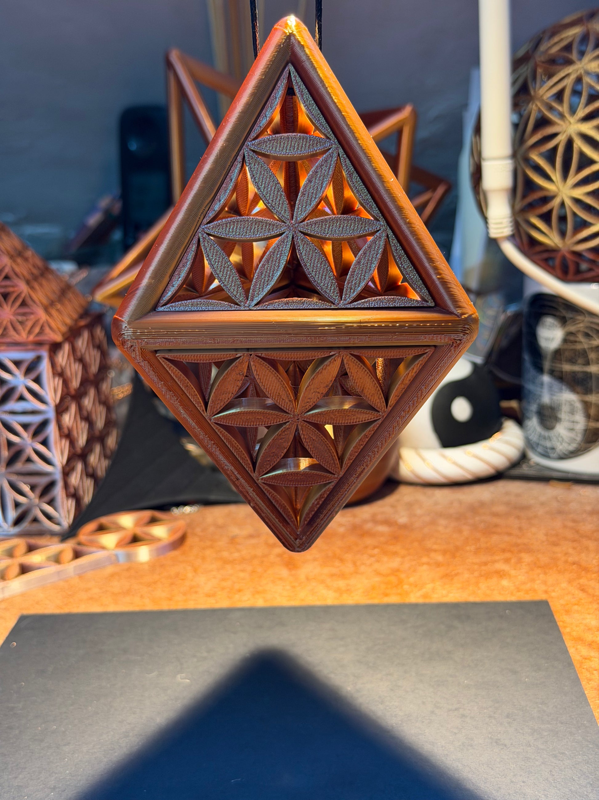 Special Edition: The Infused 97mm Bi-Tetrahedron - Nature of Flowers