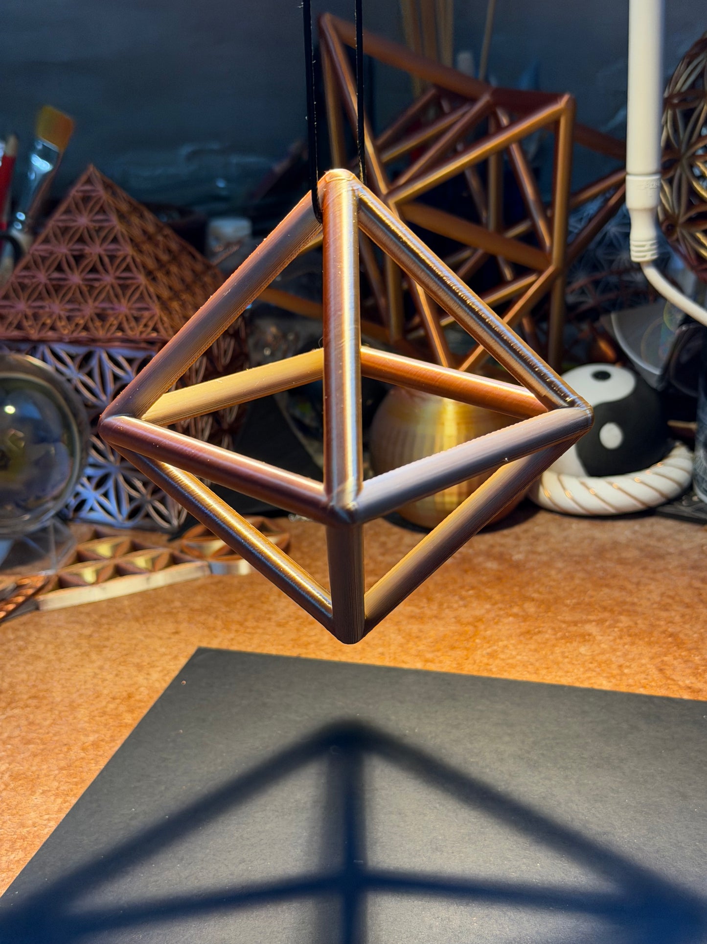 The Precision Octahedron: Large 132mm Edition - Nature of Flowers