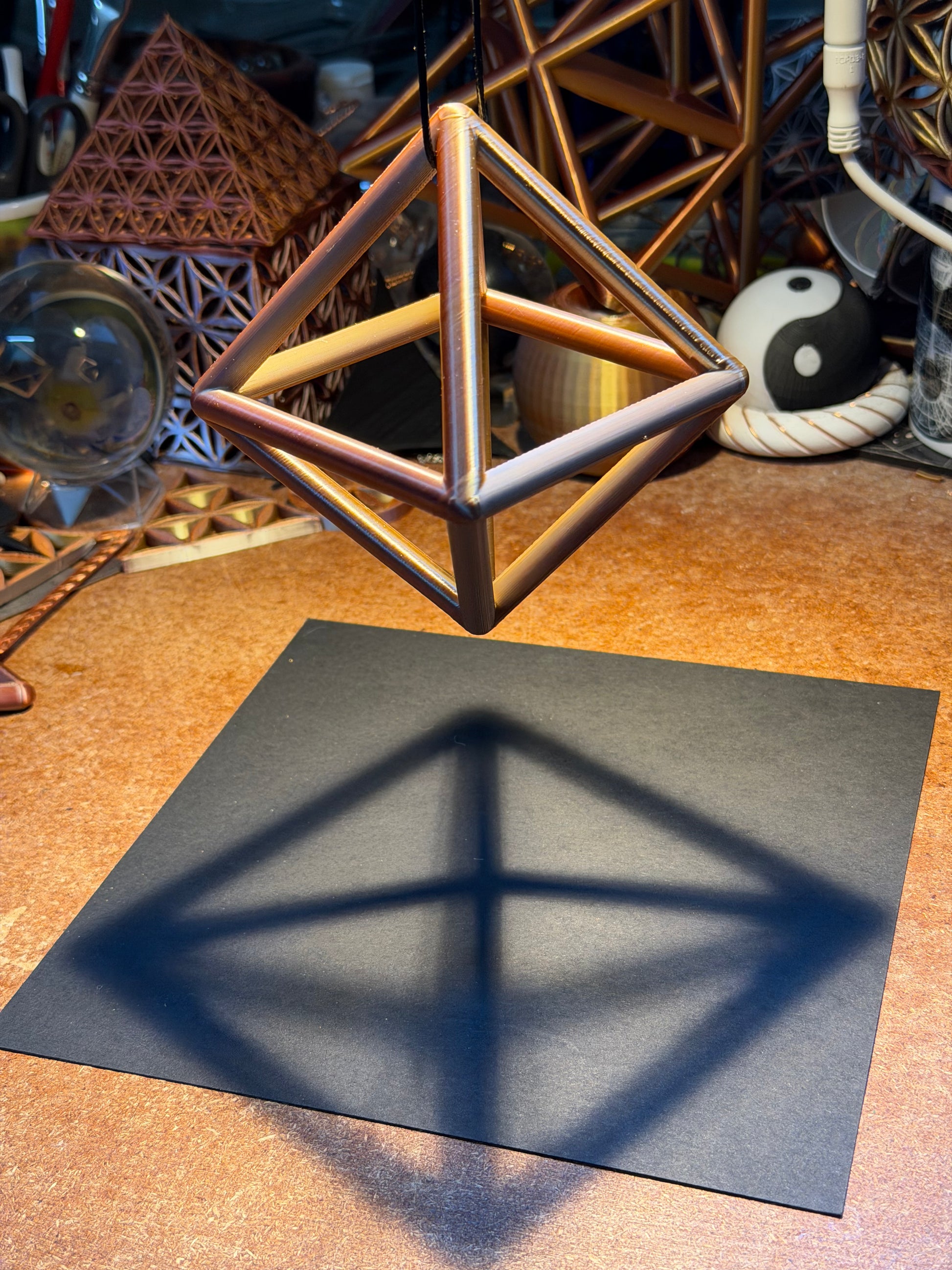 The Precision Octahedron: Large 132mm Edition - Nature of Flowers