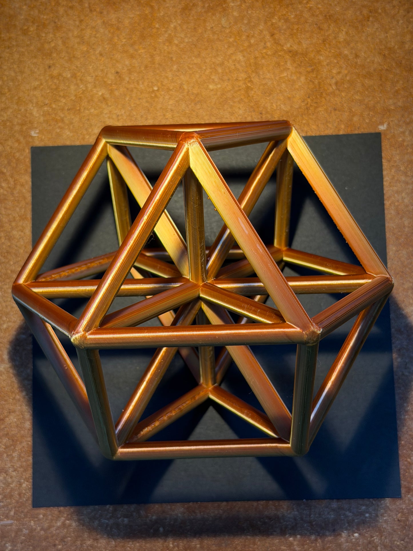 The Vector Equilibrium: 190mm Sacred Geometry Sculpture - Nature of Flowers