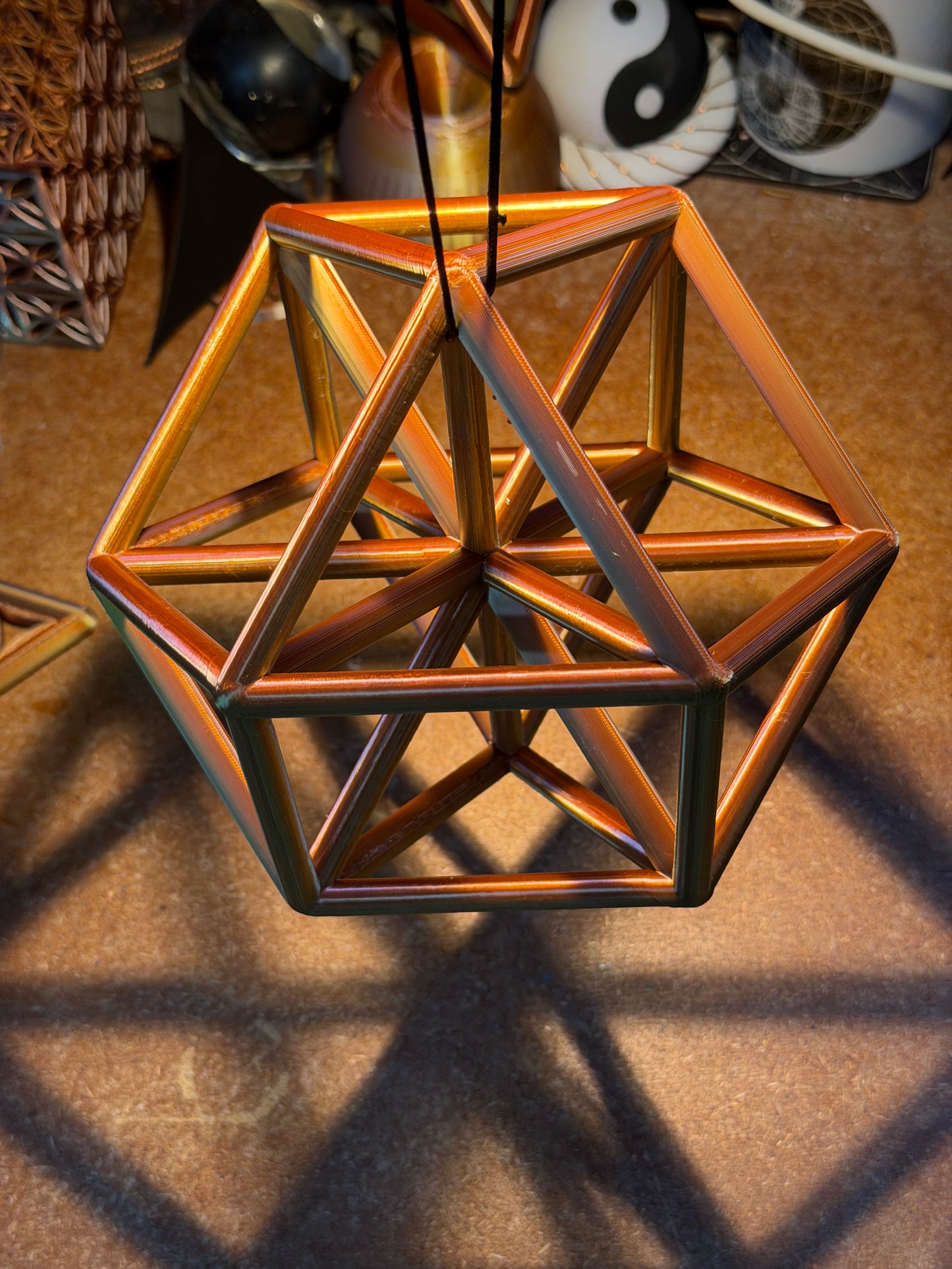 The Vector Equilibrium: 190mm Sacred Geometry Sculpture - Nature of Flowers