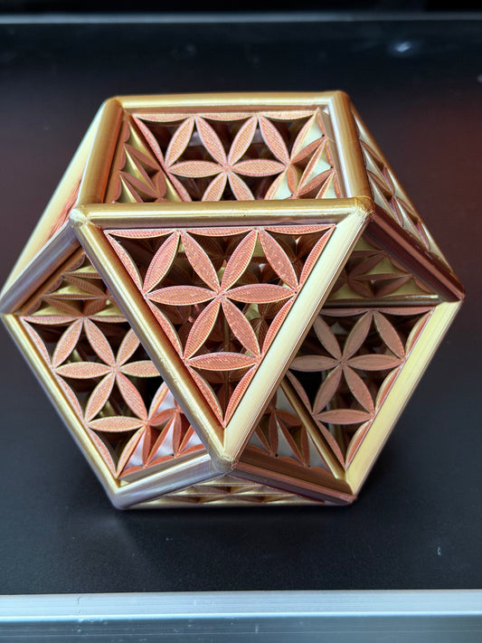 Special Edition: The Infused Vector Equilibrium (190mm) - Nature of Flowers