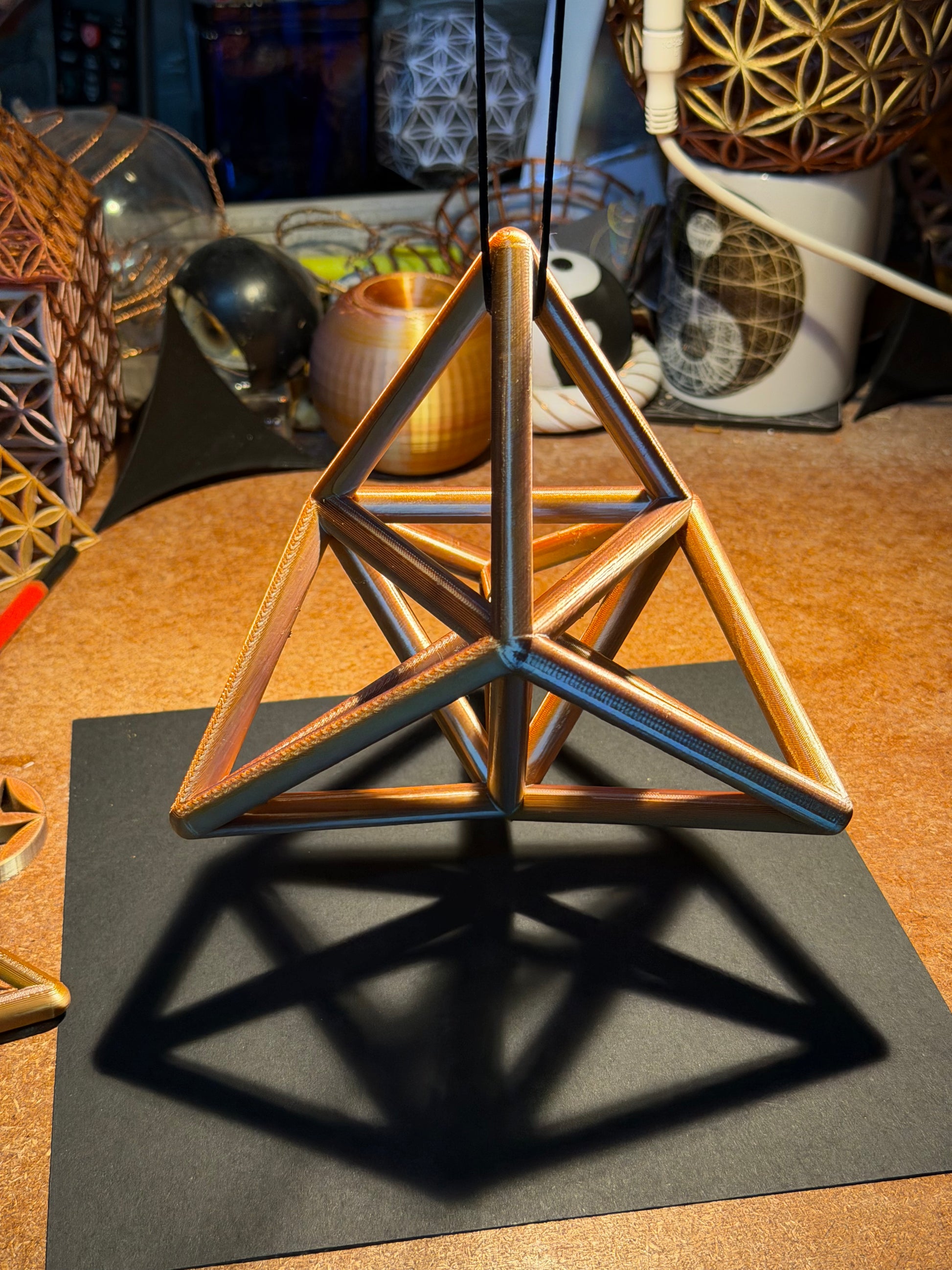 The Stellated Tetrahedron: Central Tripod Edition - Nature of Flowers
