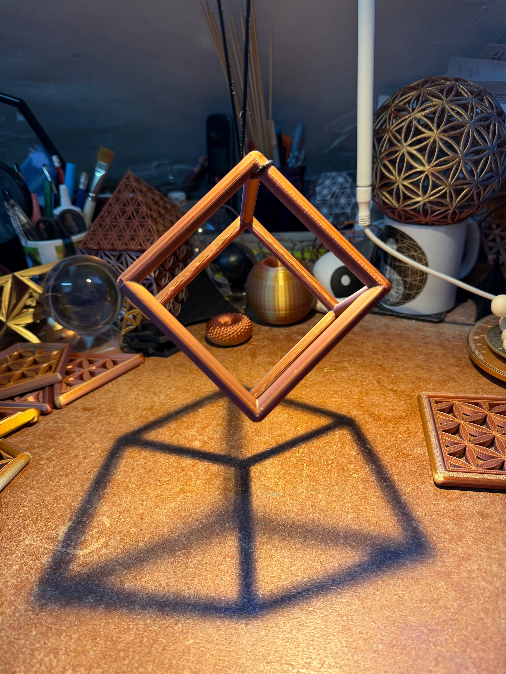 The Harmonic Cube: Platinum Solid of Earth - Nature of Flowers