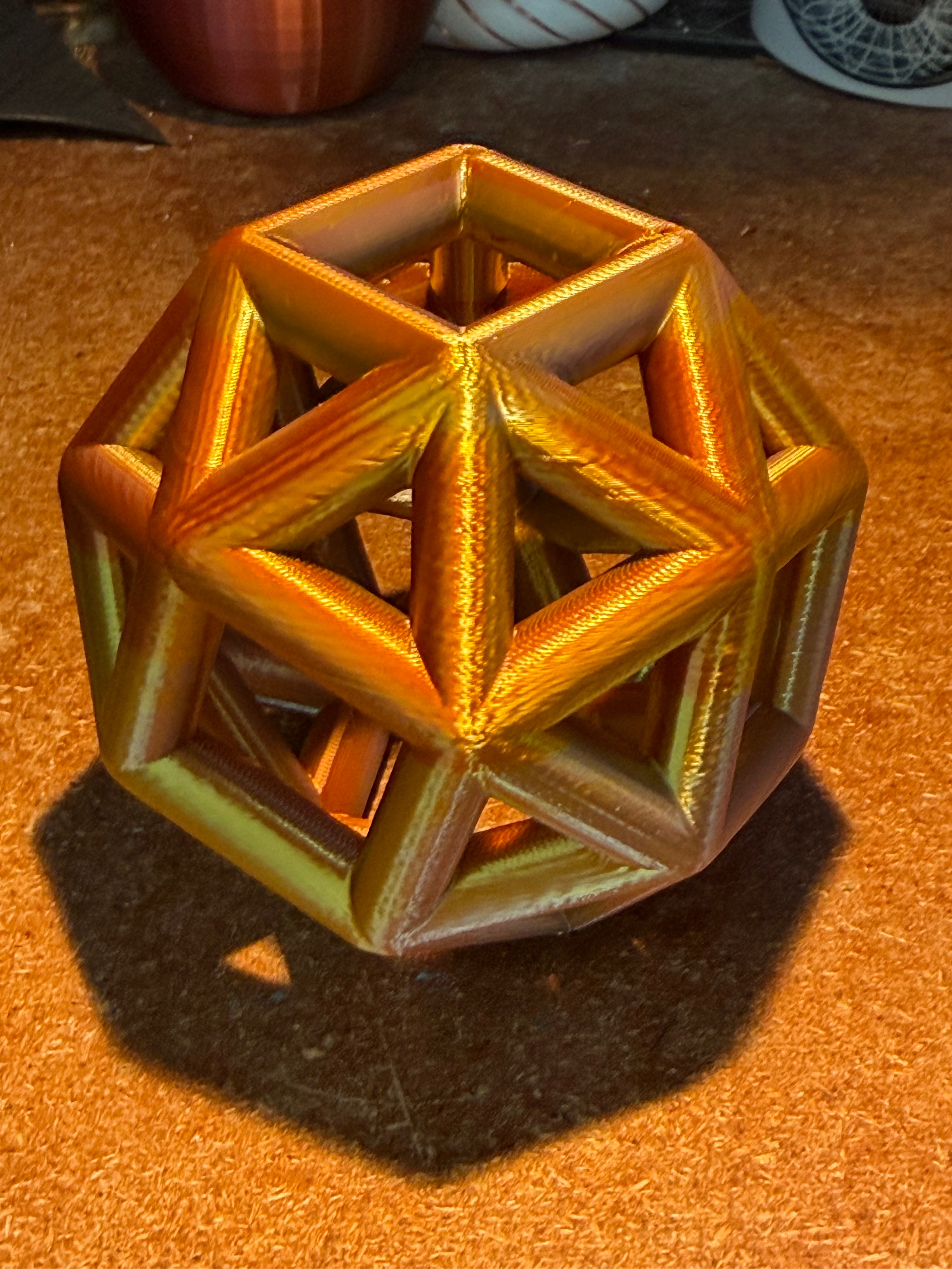 Snub Cube: An Exercise in Chiral Elegance