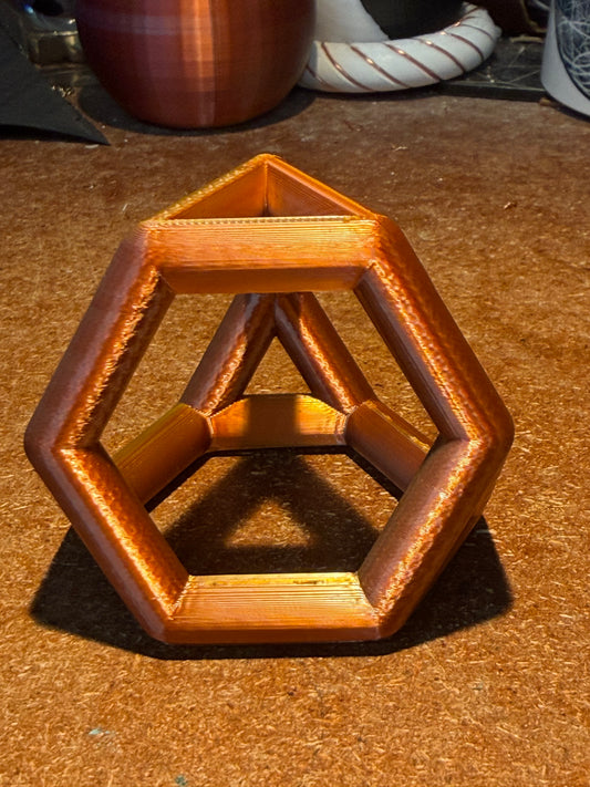 Truncated Tetrahedron: Elegance in Simplicity - Nature of Flowers