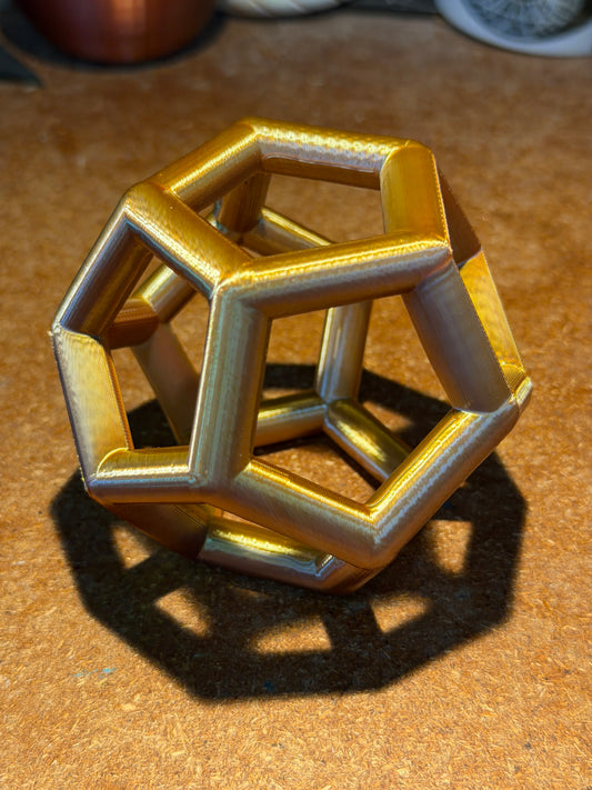 Dodecahedron: The Aether of Ancient Geometry Platonic Solid - Nature of Flowers